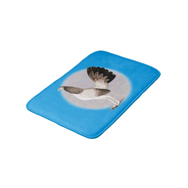 Gamecock:  Hennie Bath Mat (Angled)