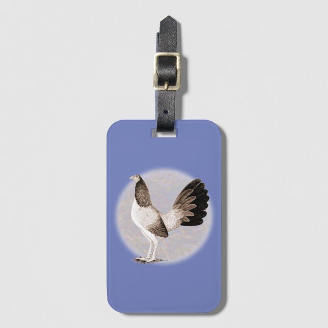 Gamecock:  Hennie Luggage Tag (Front Vertical)