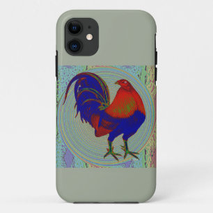 Gamecock: Impressionist Rooster iPhone 11 Case