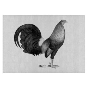 Gamecock Red Hatch Cutting Board