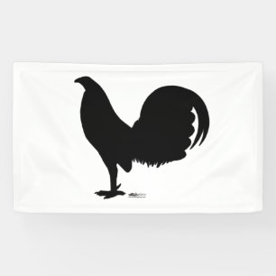Gamecock Rooster Silhouette Banner