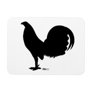 Gamecock Rooster Silhouette Magnet