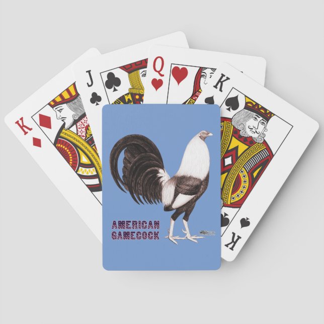 Gamecock Sepia Playing Cards (Back)