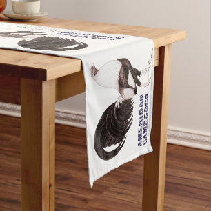 Gamecock Sepia Short Table Runner