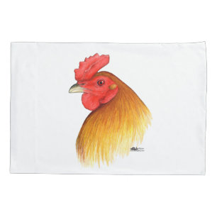 Gamecock Stag Pea Comb Pillowcase