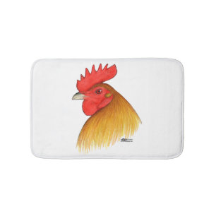 Gamecock Stag Single Comb Bath Mat