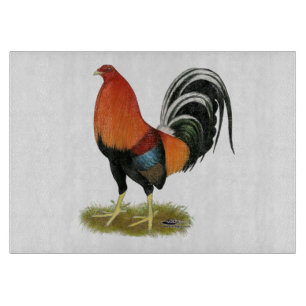 Gamecock Wheaten Rooster Cutting Board