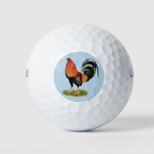 Gamecock Wheaten Rooster Golf Balls