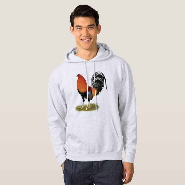 Gamecock Wheaten Rooster Hoodie (Front Full)