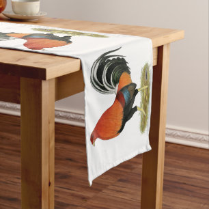 Gamecock Wheaten Rooster Short Table Runner