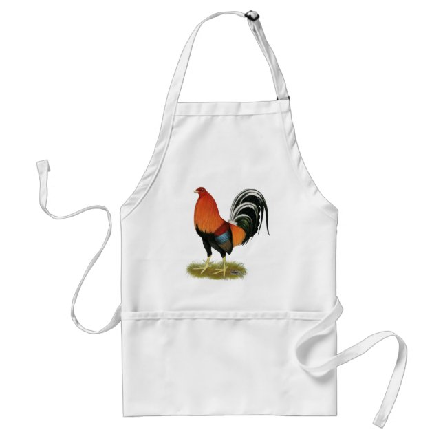 Gamecock Wheaten Rooster Standard Apron (Front)