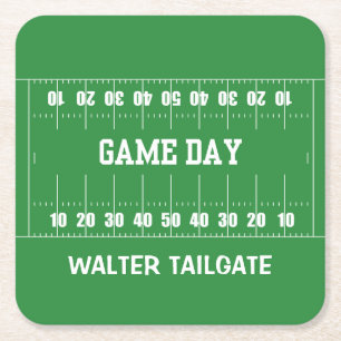 GameDay Tailgate Coaster Football Party Coaster