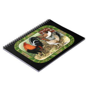 Gamefowl On the Farm Notebook