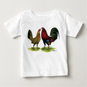 Gamefowl Pair Baby T-Shirt