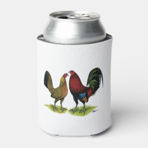 Gamefowl Pair Can Cooler