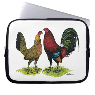 Gamefowl Pair Laptop Sleeve