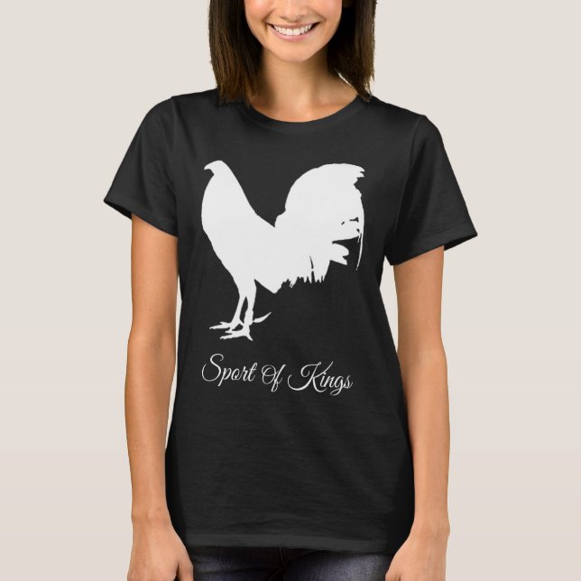Gamefowl Rooster Gallegos gallero Chicken game fow T-Shirt (Front)
