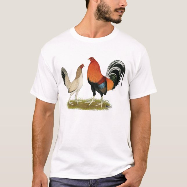 Gamefowl Wheatens T-Shirt (Front)