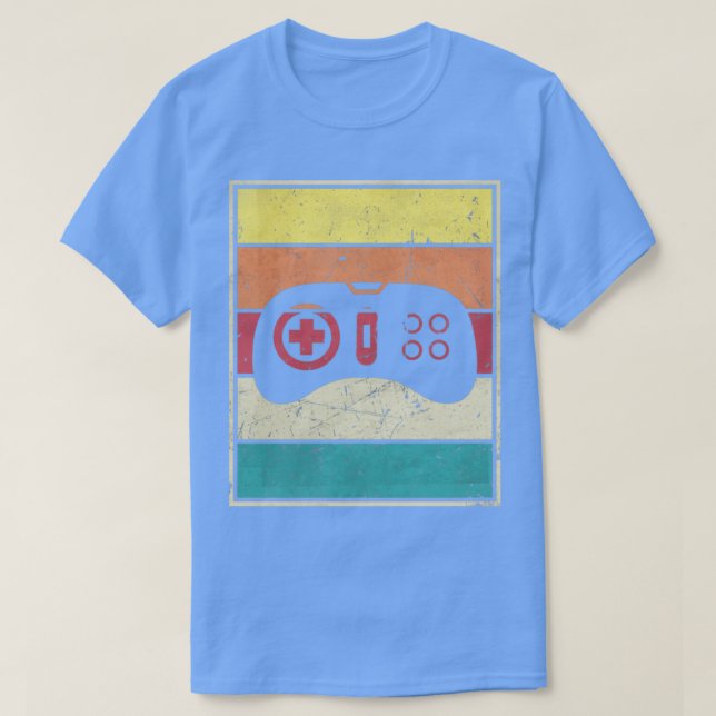 Gamepad Video Game Joystick T-Shirt (Design Front)