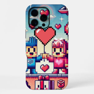 Gamer 8 bit Valentine's Day  iPhone 16 Pro Max Case