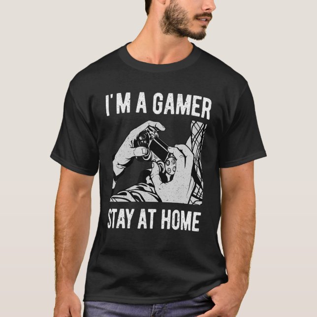 Gamer and consoles gamer shirt (Front)