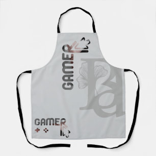 GAMER Apron Abstract Trend Decor Powdery