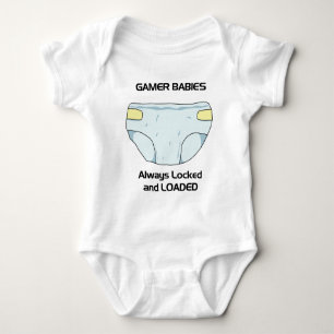 Gamer baby bodysuit