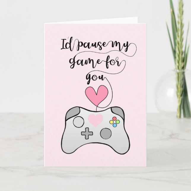 Gamer Birthday Card (Front)