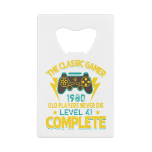 Gamer Birthday Gift Custom Year and Age