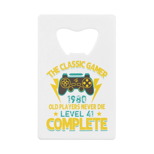 Gamer Birthday Gift Custom Year and Age (Front)