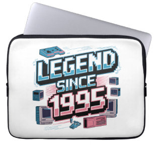 Gamer Birthday Gift - Retro Pixel 1995 Laptop Sleeve