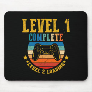 Gamer Birthday Level 1 Complete Level 2 Loading An Mouse Mat