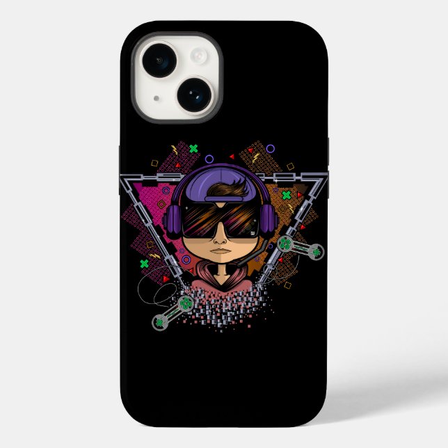Gamer Boy Case-Mate iPhone Case (Back)