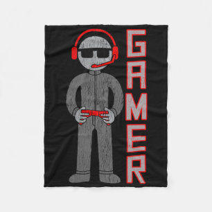 Gamer Boys Gift For The Best Video Game Player.  Fleece Blanket