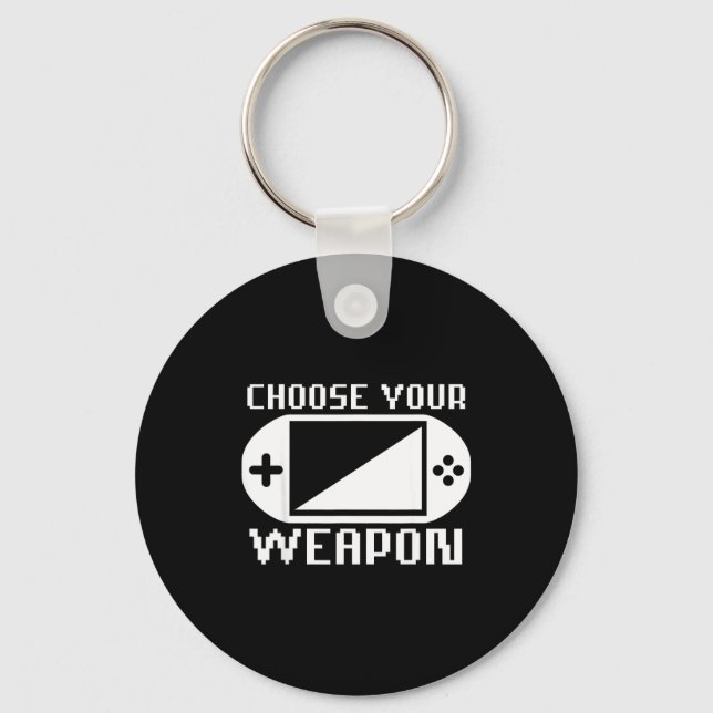 Gamer , Boys Men Women Video Gaming Is My Therapy  Key Ring (Front)