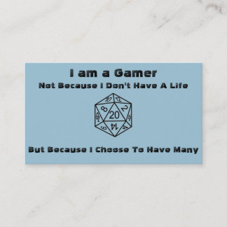 Gamer Business Cards