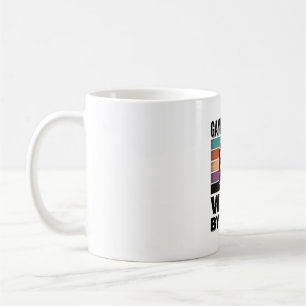 Gamer By Day Witch By Night Retro Halloween Design Coffee Mug