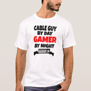Gamer Cable Guy T-Shirt