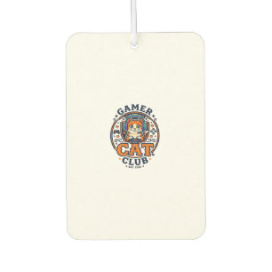 Gamer Cat Cat Mum Gift Idea - Gamer Cat Club_1 Car Air Freshener