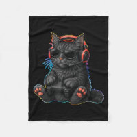 Gamer Cat Video Games Boys Teen Men Girls Funny Ga