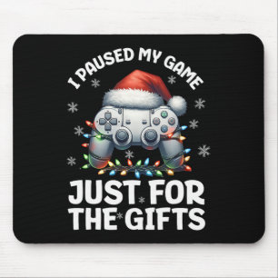 Gamer Christmas Gaming Xmas Video Games Boys Chris Mouse Mat