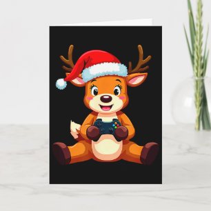 Gamer Christmas Pajamas Kids Boys Youth Christmas  Card