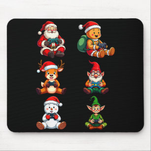 Gamer Christmas Pajamas Kids Boys Youth Teen Chris Mouse Mat