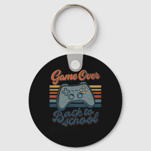 Gamer Ck To School Kids Teachers Game Over Ck To S Key Ring