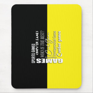 Gamer computer game mouse mat