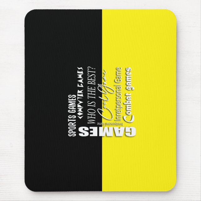 Gamer computer game mouse mat (Front)