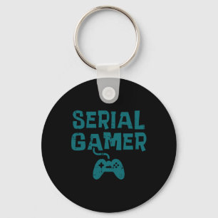 Gamer Controller Fun Gaming Video Game Lover Boys Key Ring