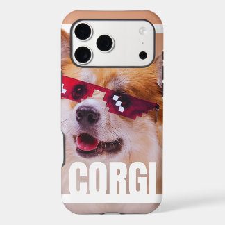 Gamer Corgi | Thug Life Pixel Shades Cartoon