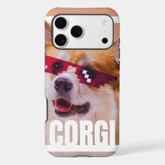 Gamer Corgi | Thug Life Pixel Shades Cartoon