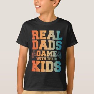 Gamer Dad Art For Gaming Dad Daddy Men Game Lover T-Shirt